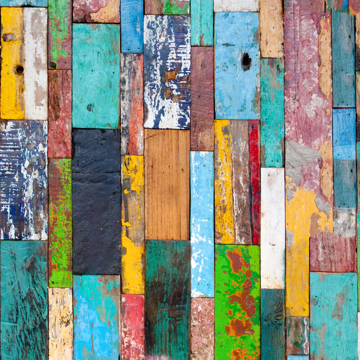 Retro Wood Wall Art