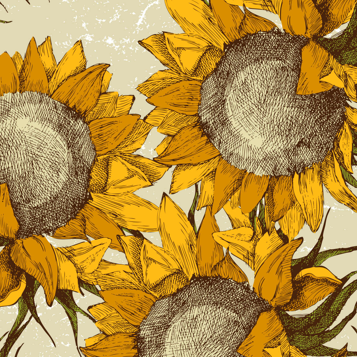 Yellow Sunflowers Wall Art
