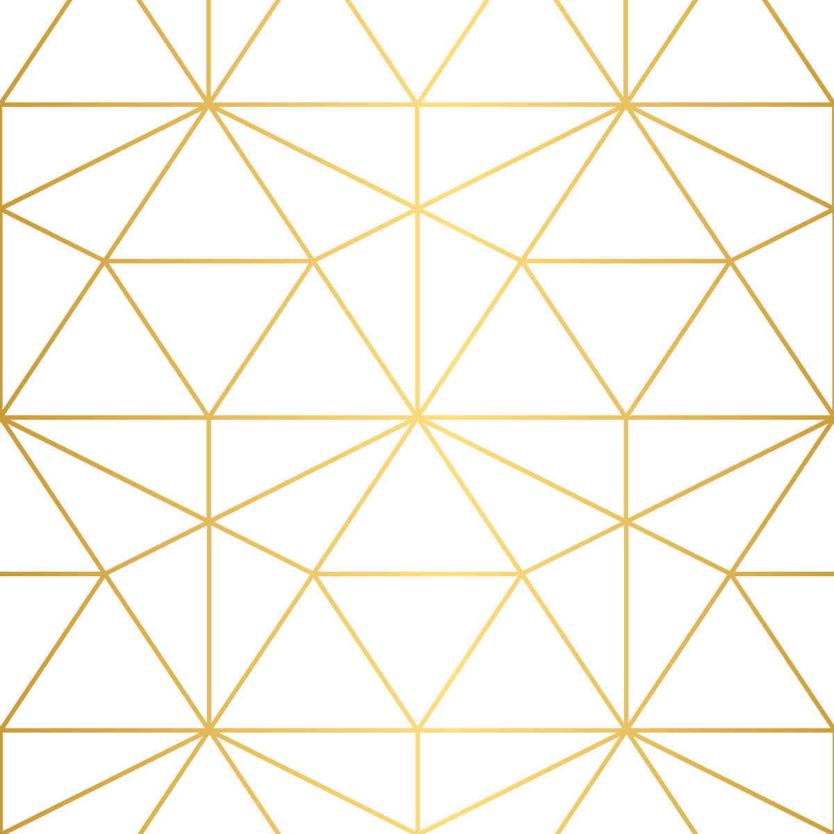 Golden Lattice Wall Art