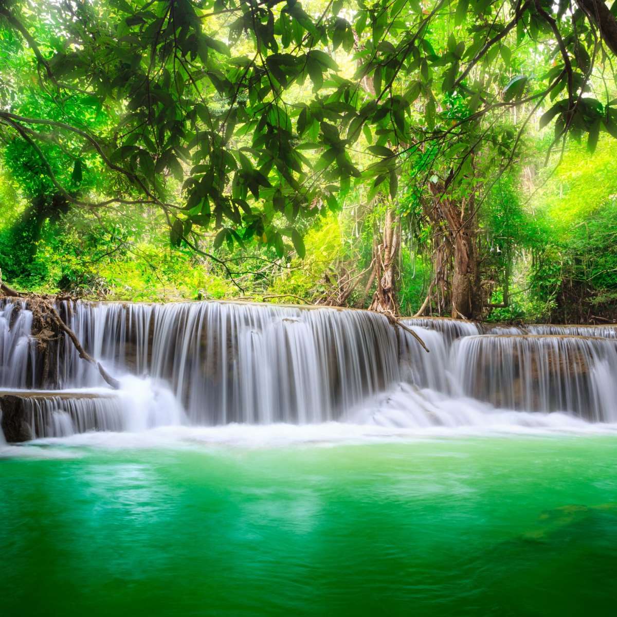 Huay Mae Khamin Waterfall Wall Art