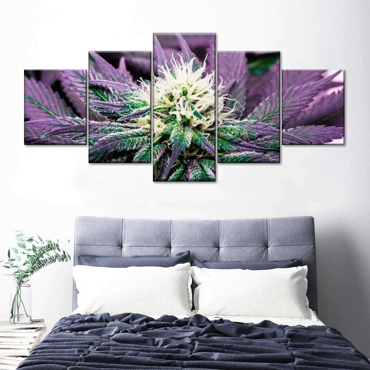 Rare Cannabis Plant Wall Art