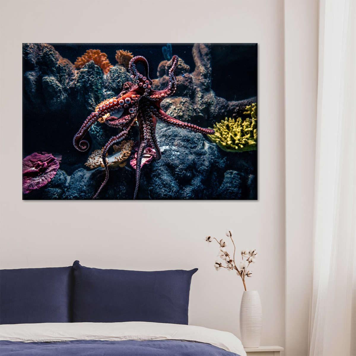 Octopus Habitat Wall Art