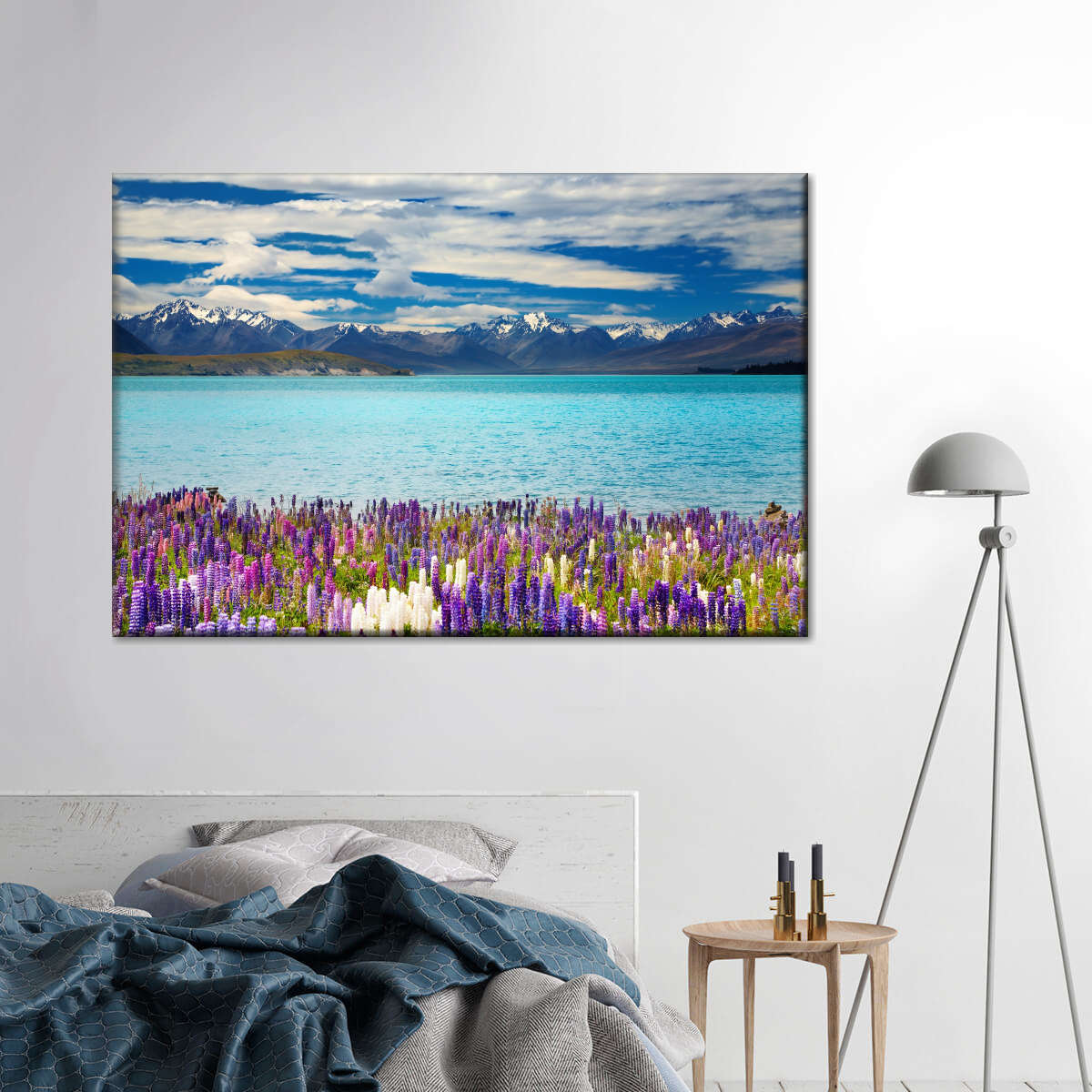 Lake Tekapo Mountain Wall Art