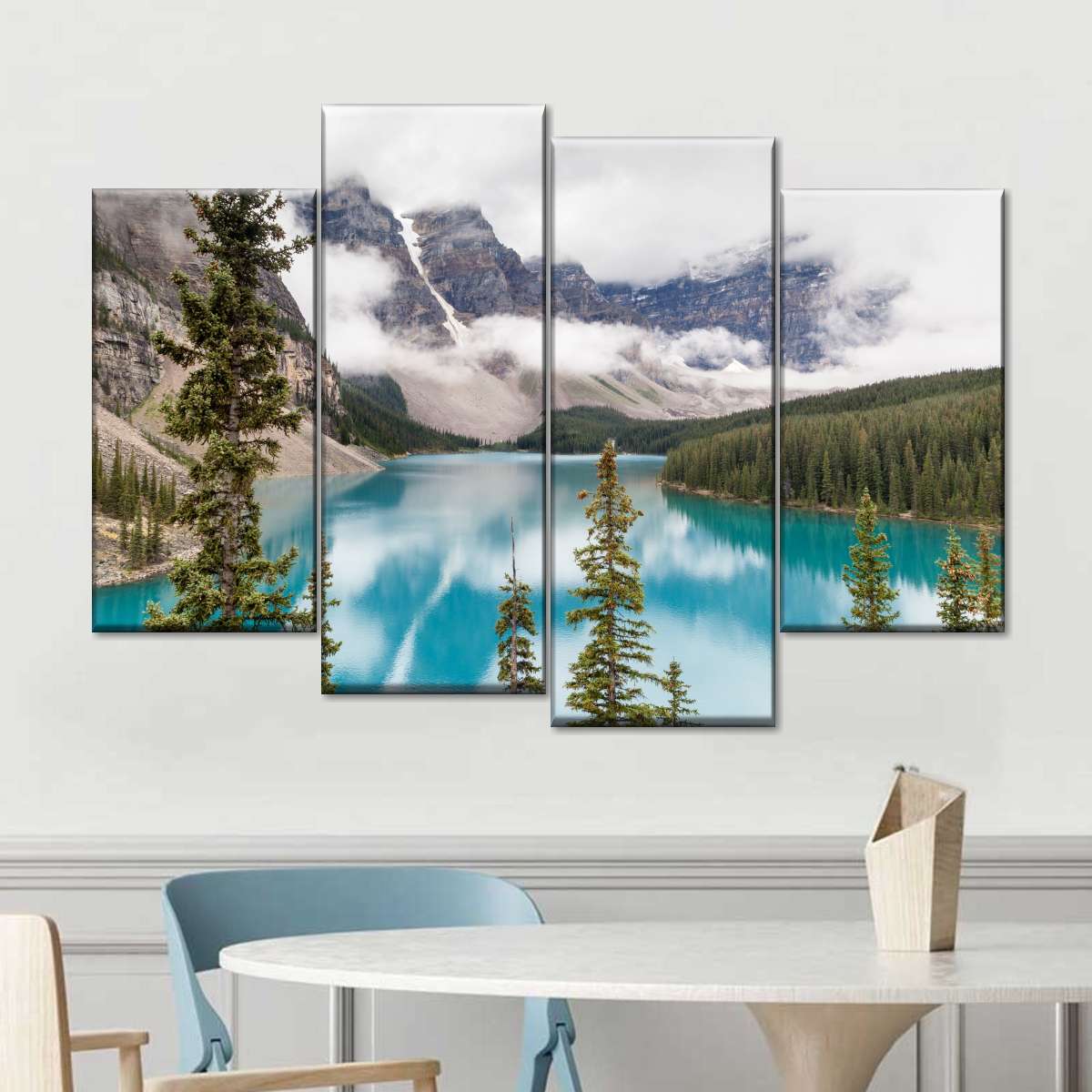 Charming Moraine Lake Wall Art