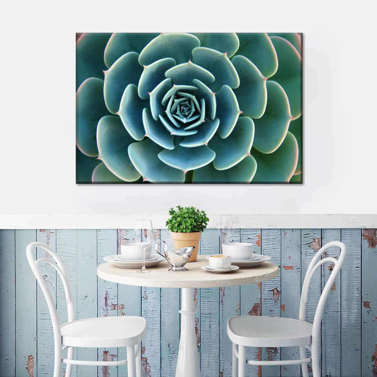 Live Succulent Wall Art