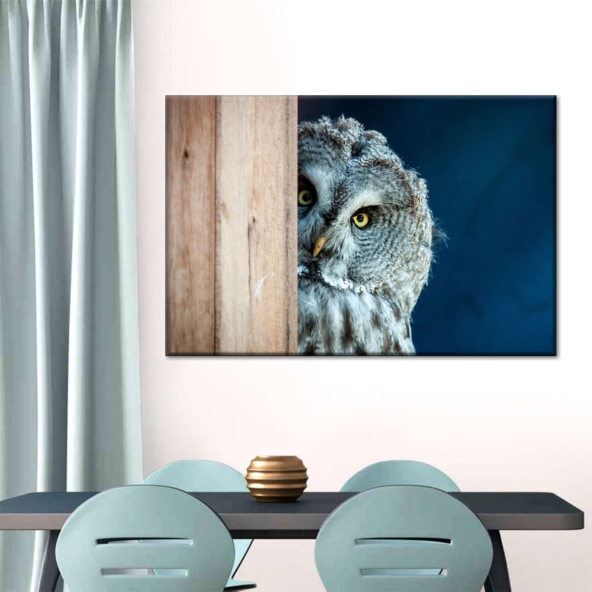 Peeking Owl Wall Art