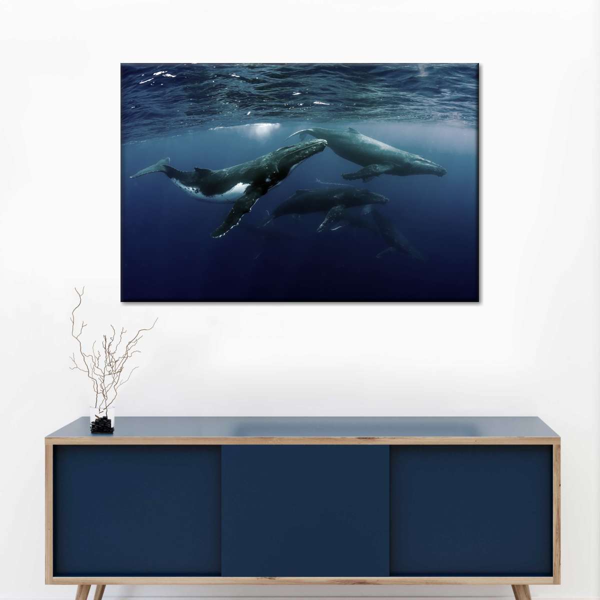 Humpback Whales Wall Art