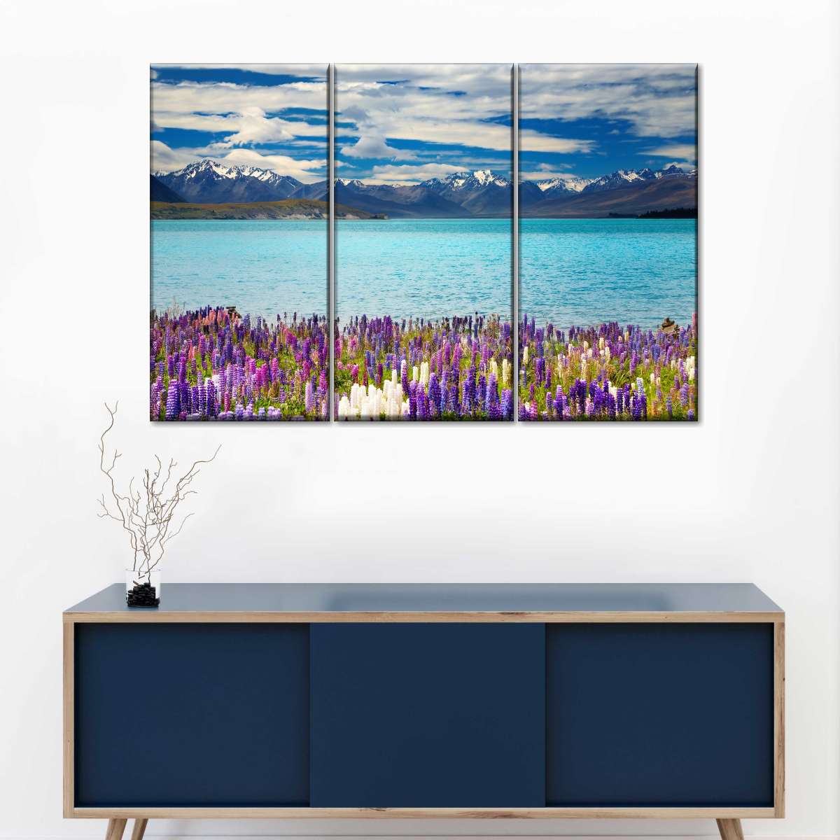 Lake Tekapo Mountain Wall Art