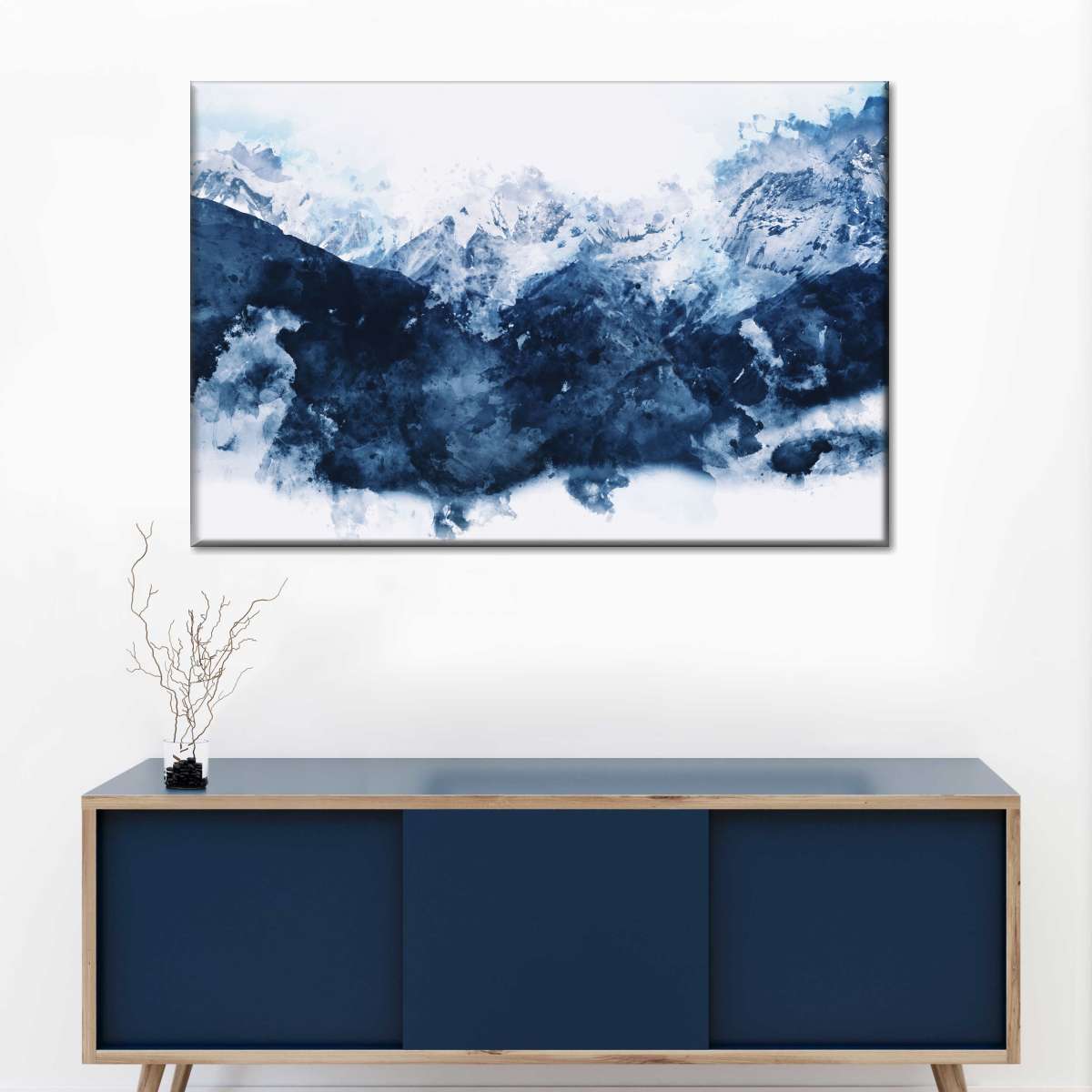 Snowy Mountains Wall Art