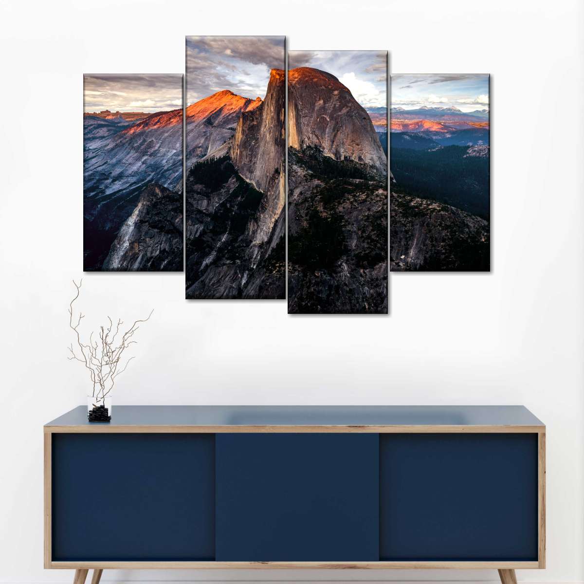 Yosemite's Half Dome Wall Art