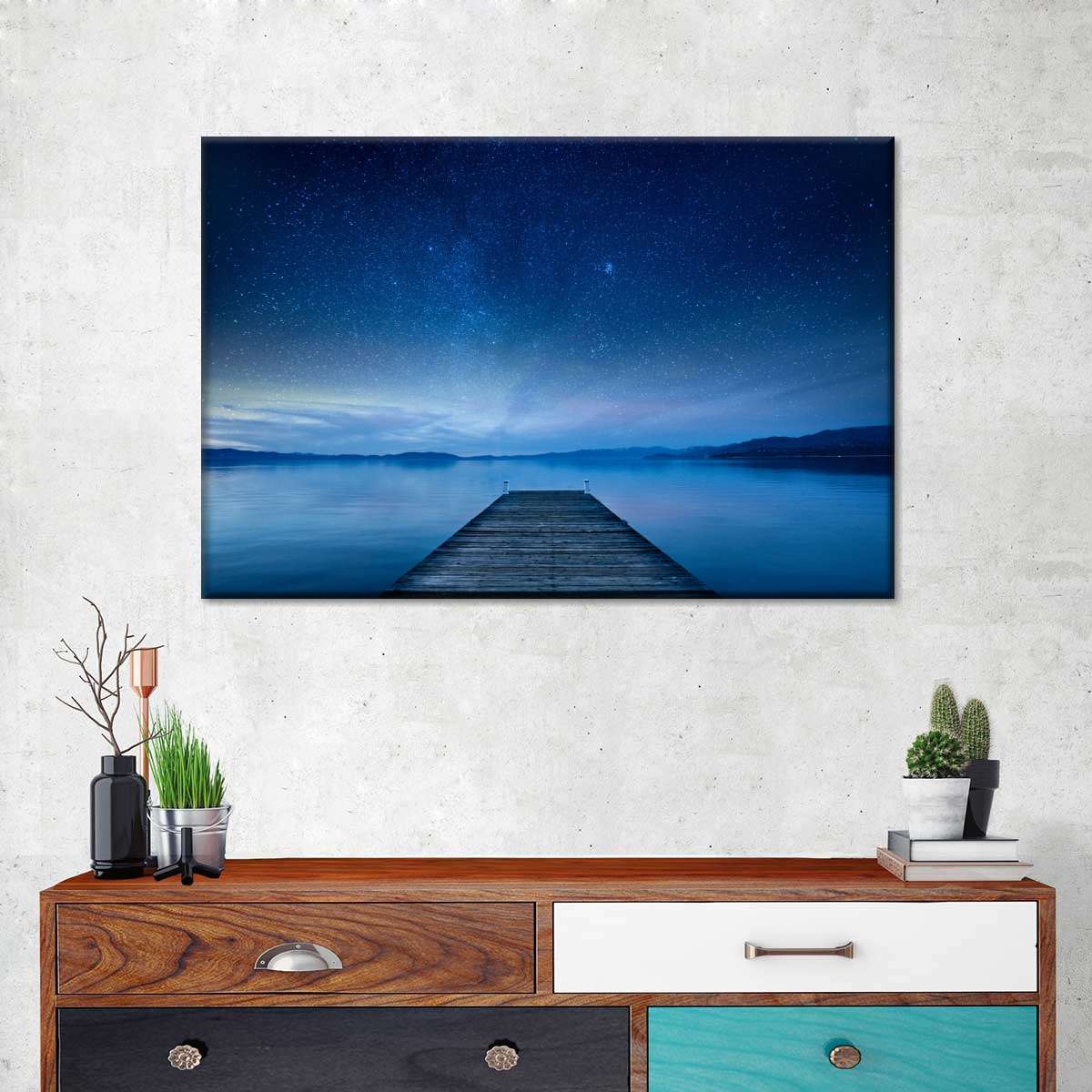 Midnight Serenity In Lake Tahoe Wall Art