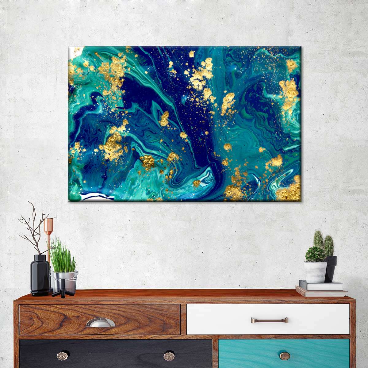 Marble Flow Abstract Wall Art