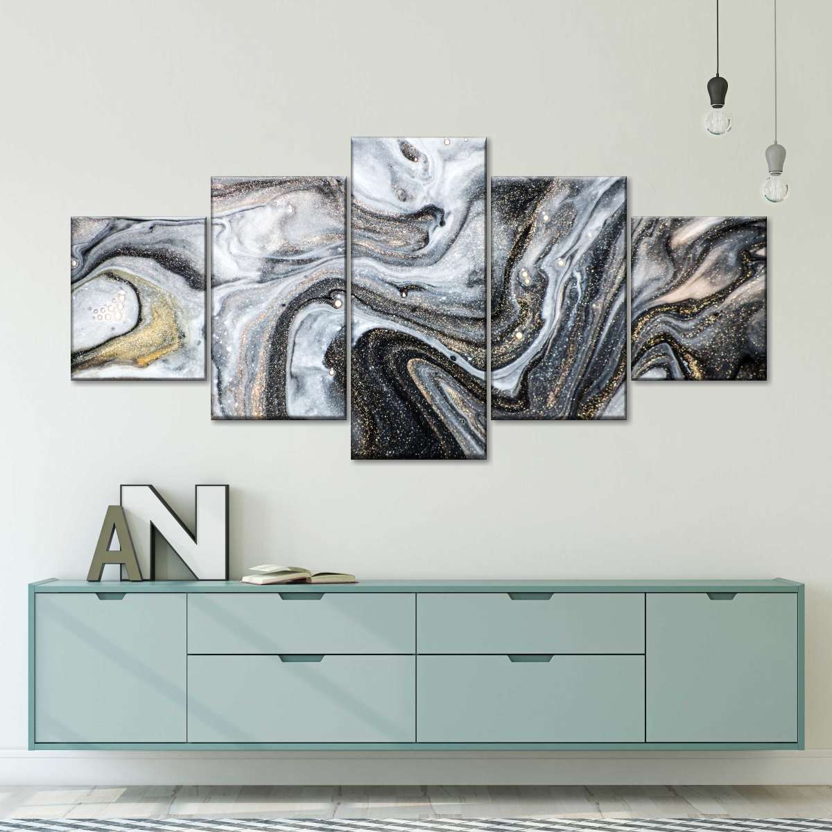 Abstract Flow Wall Art