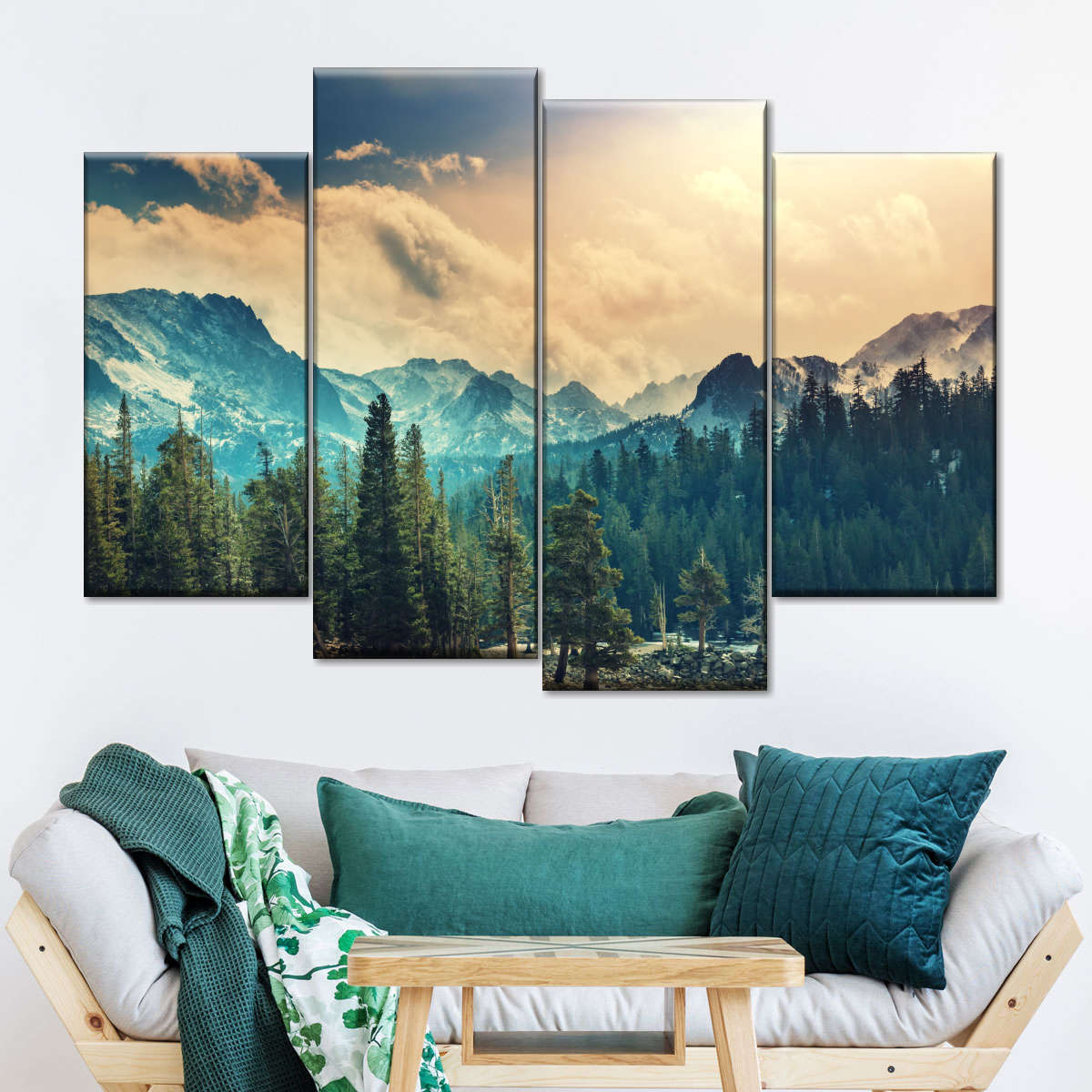 Sierra Nevada Mountainscape Wall Art