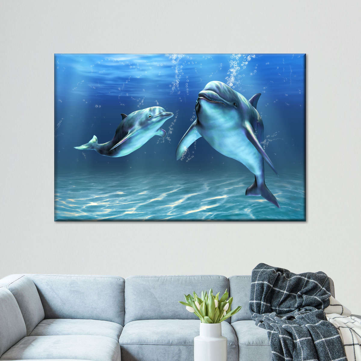 Dolphins Wall Art