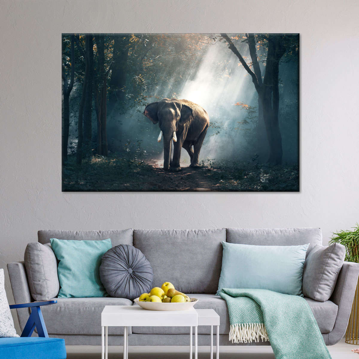 African Forest Elephant Wall Art