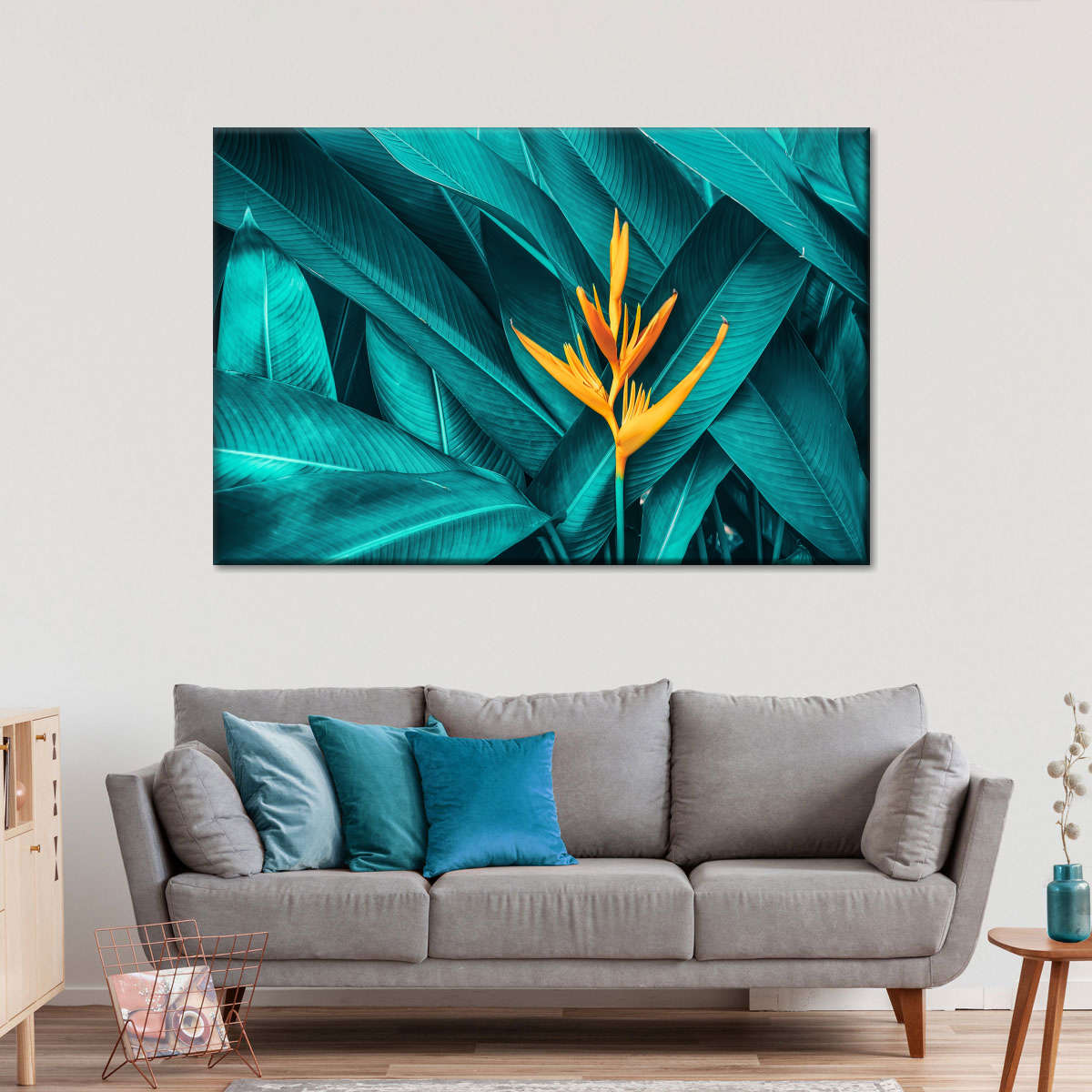 Exotic Tropical Bird Of Paradise Wall Art