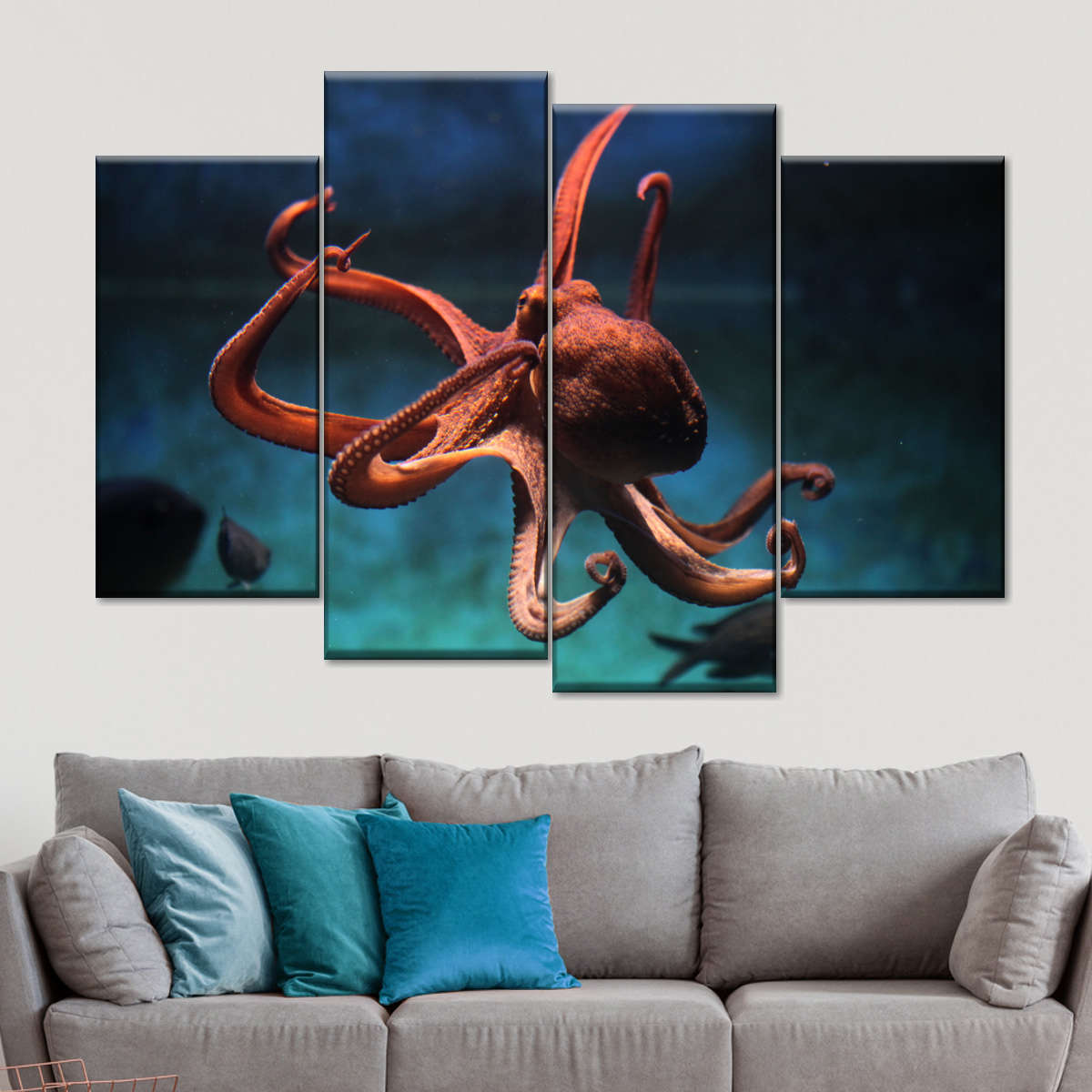 Octopus Vulgaris Wall Art