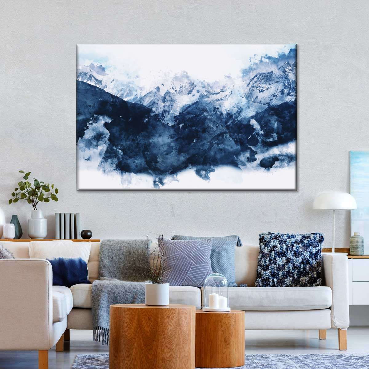 Snowy Mountains Wall Art