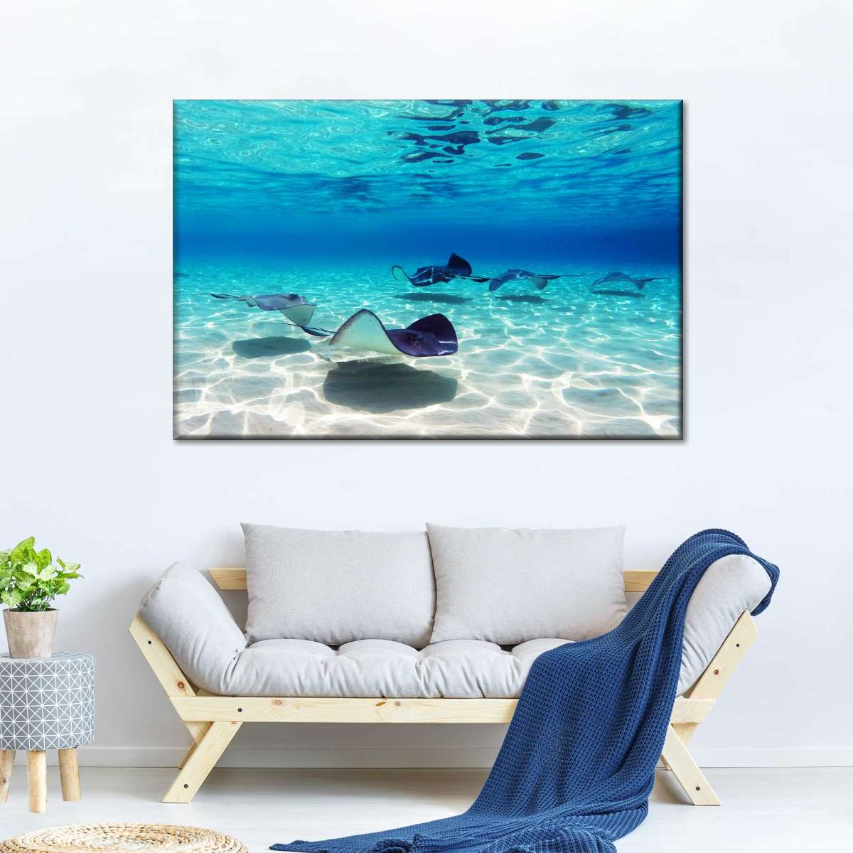 Grand Cayman Stingrays Wall Art