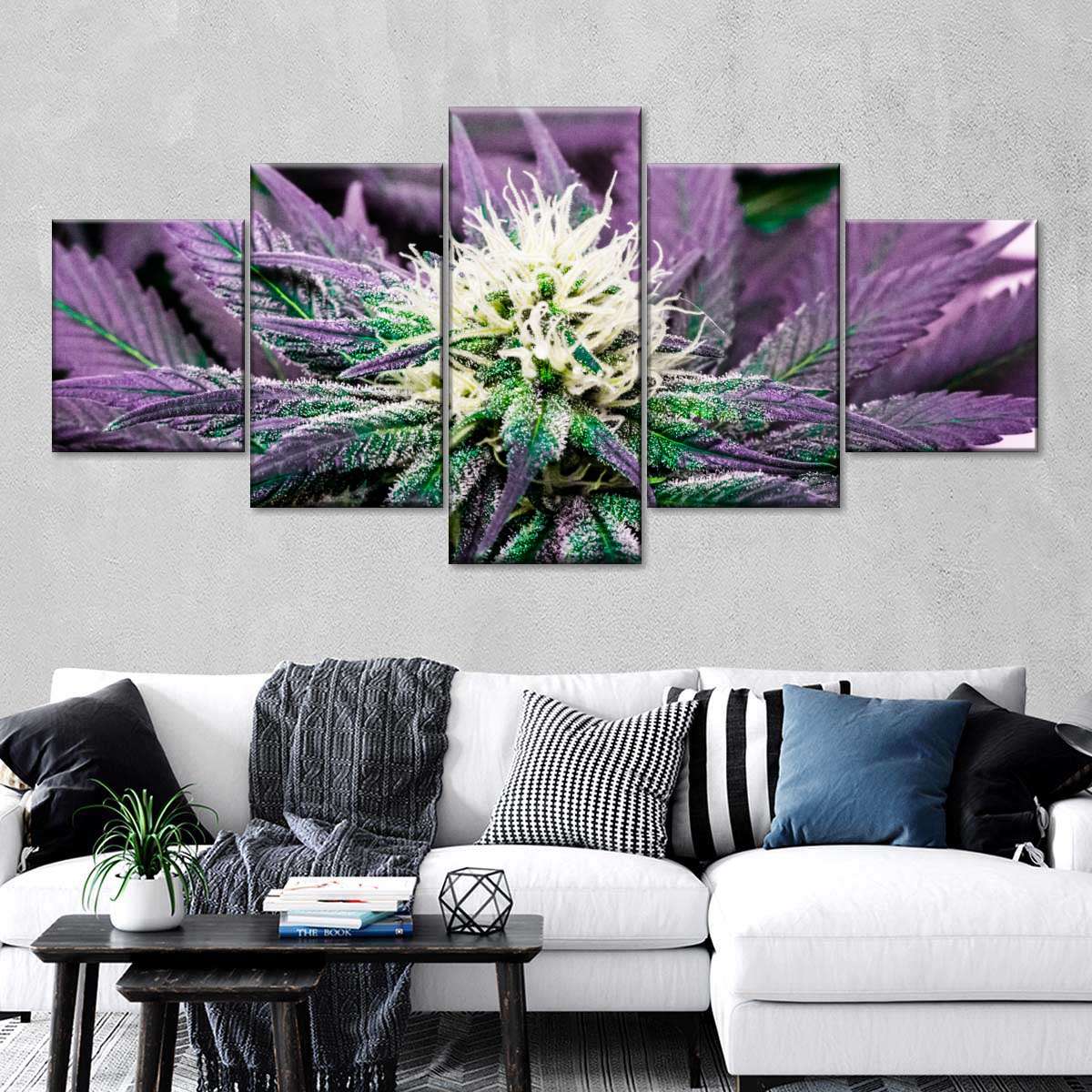 Rare Cannabis Plant Wall Art