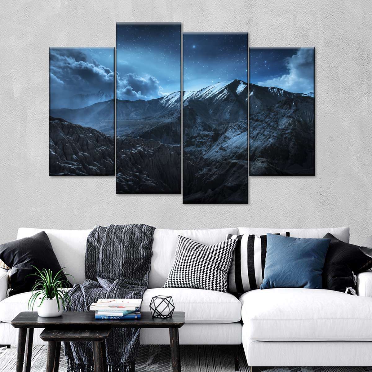 Ladakh Night Time Sky Wall Art