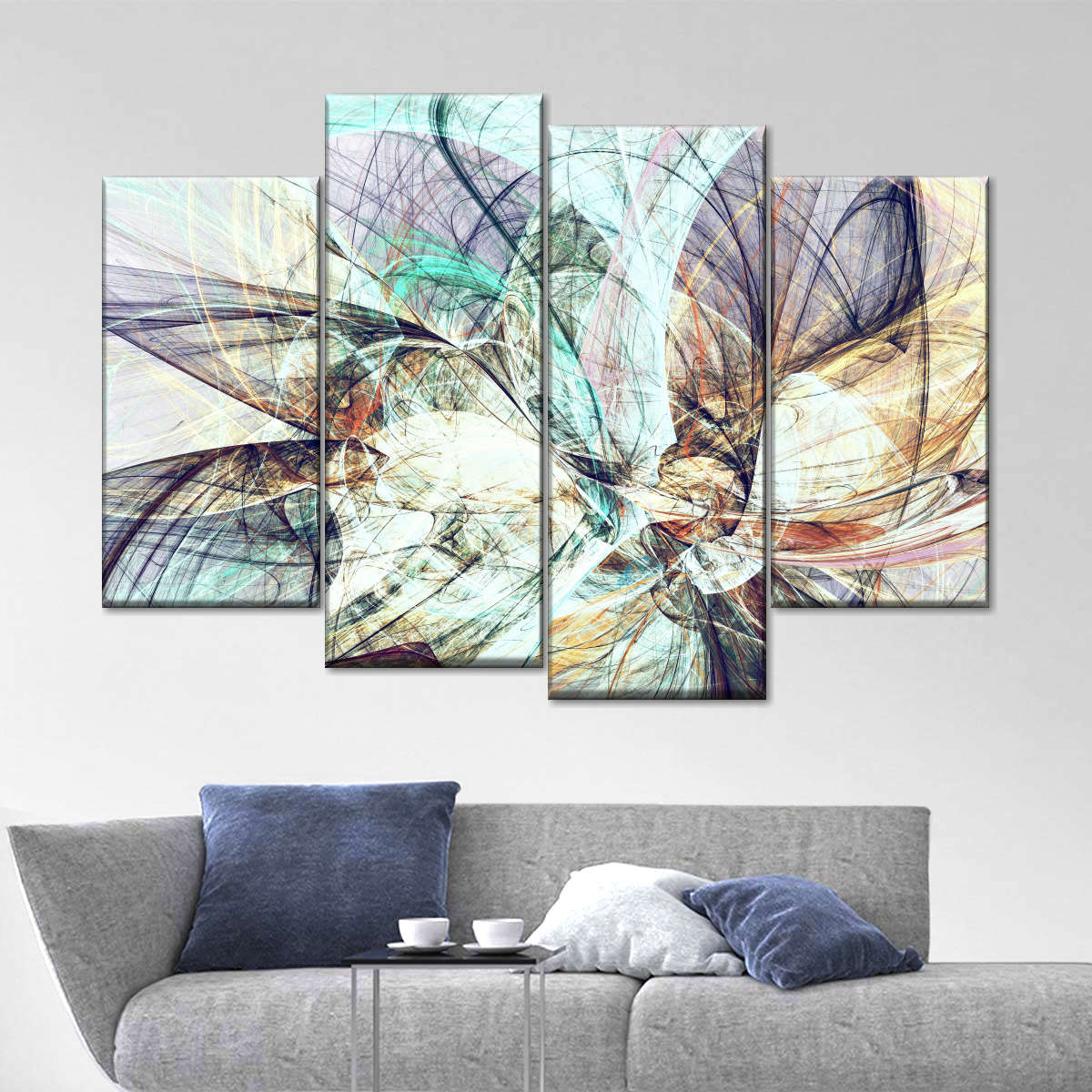 Colors In Abstract Wall Art