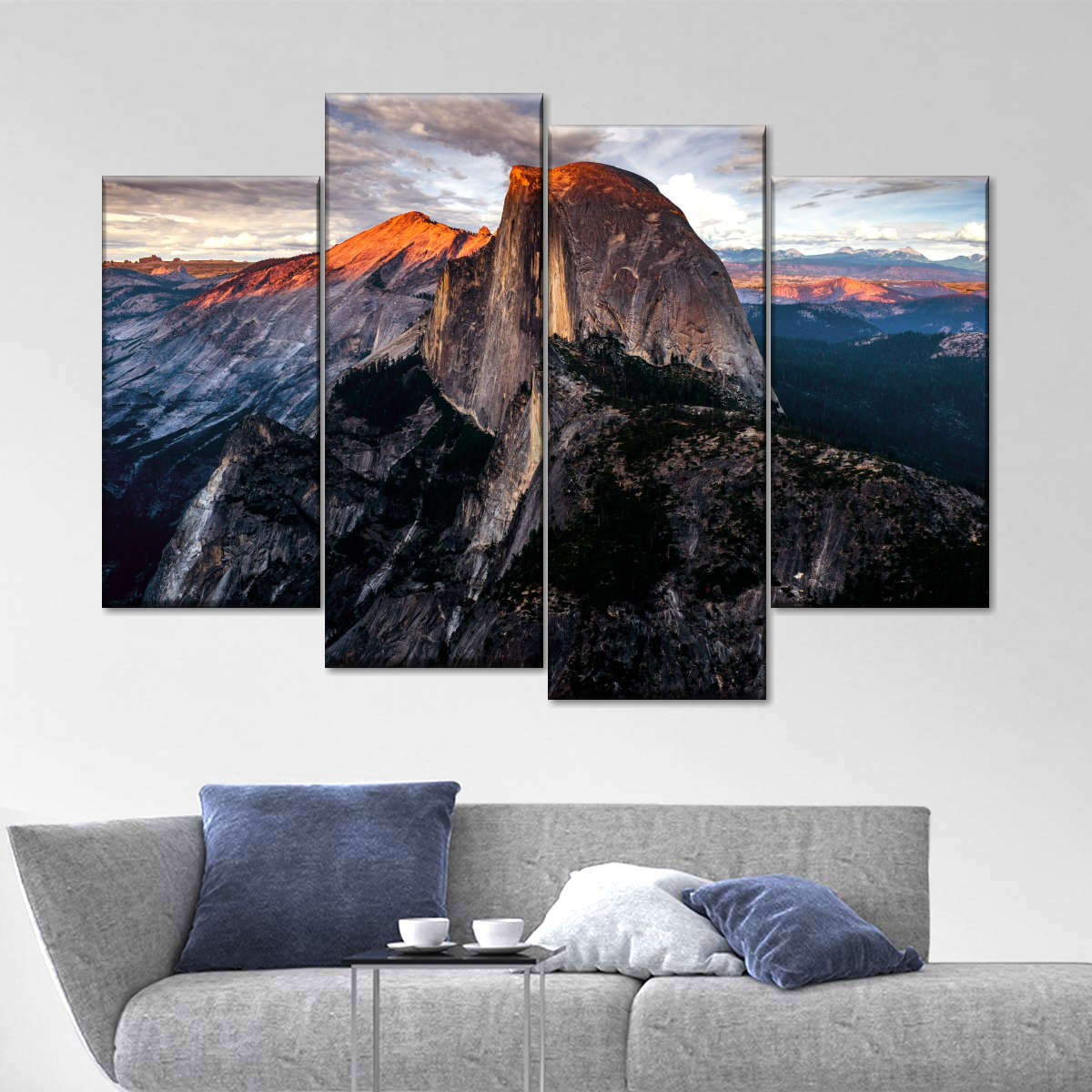 Yosemite's Half Dome Wall Art