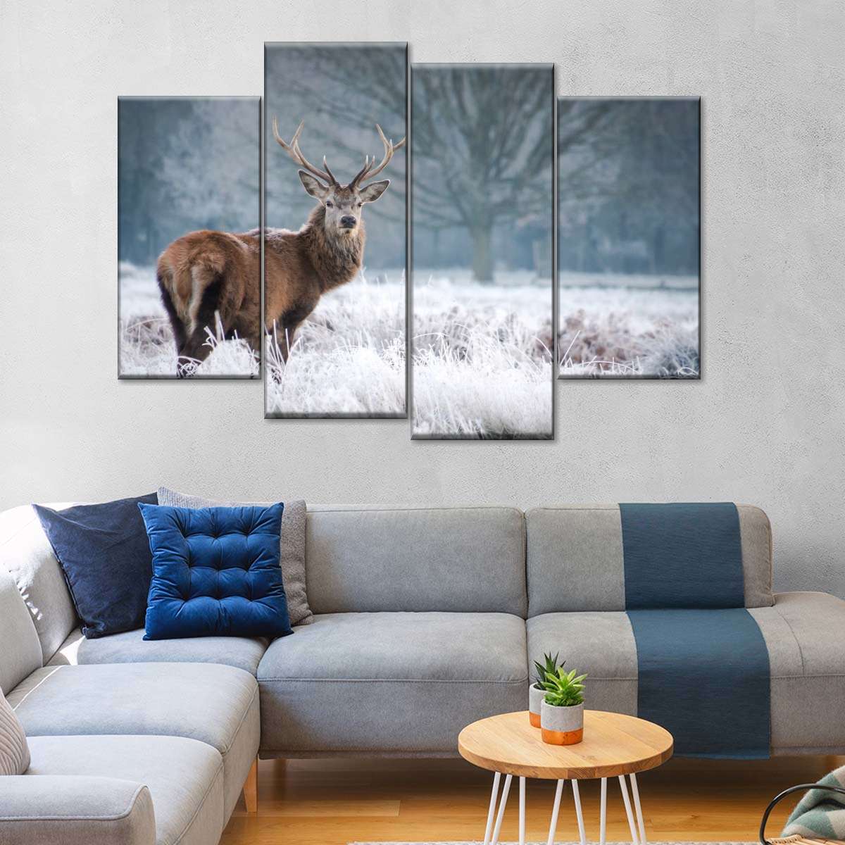 Deer Stare Wall Art