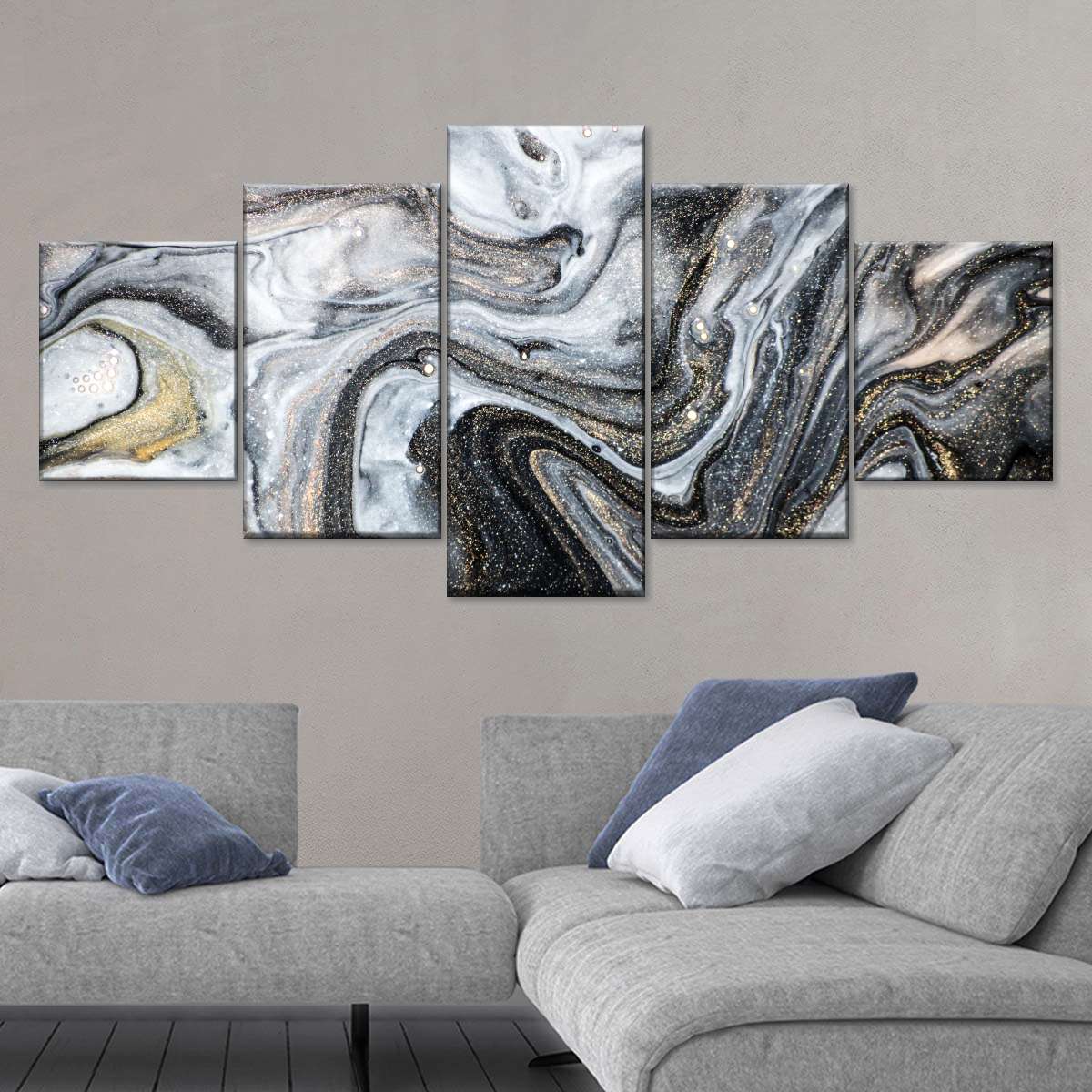 Abstract Flow Wall Art