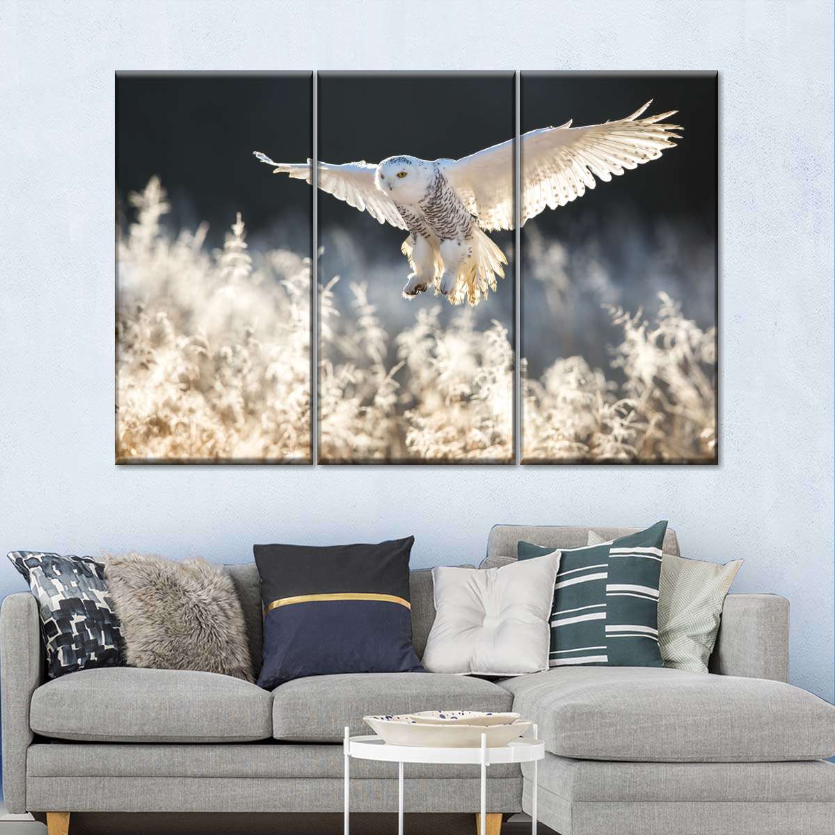 Snowy Owl Hunt Wall Art