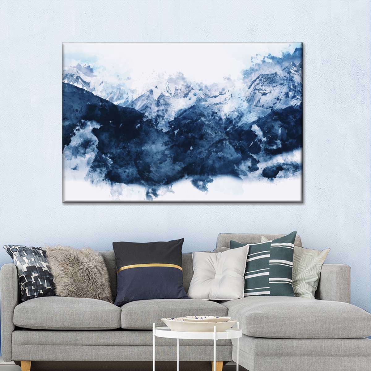 Snowy Mountains Wall Art