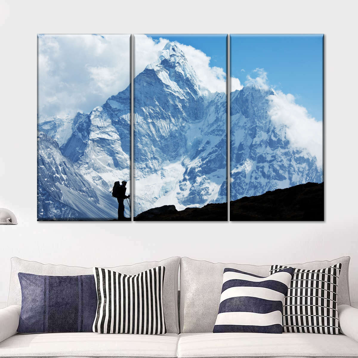 Mount Everest Mountaineer Wall Art