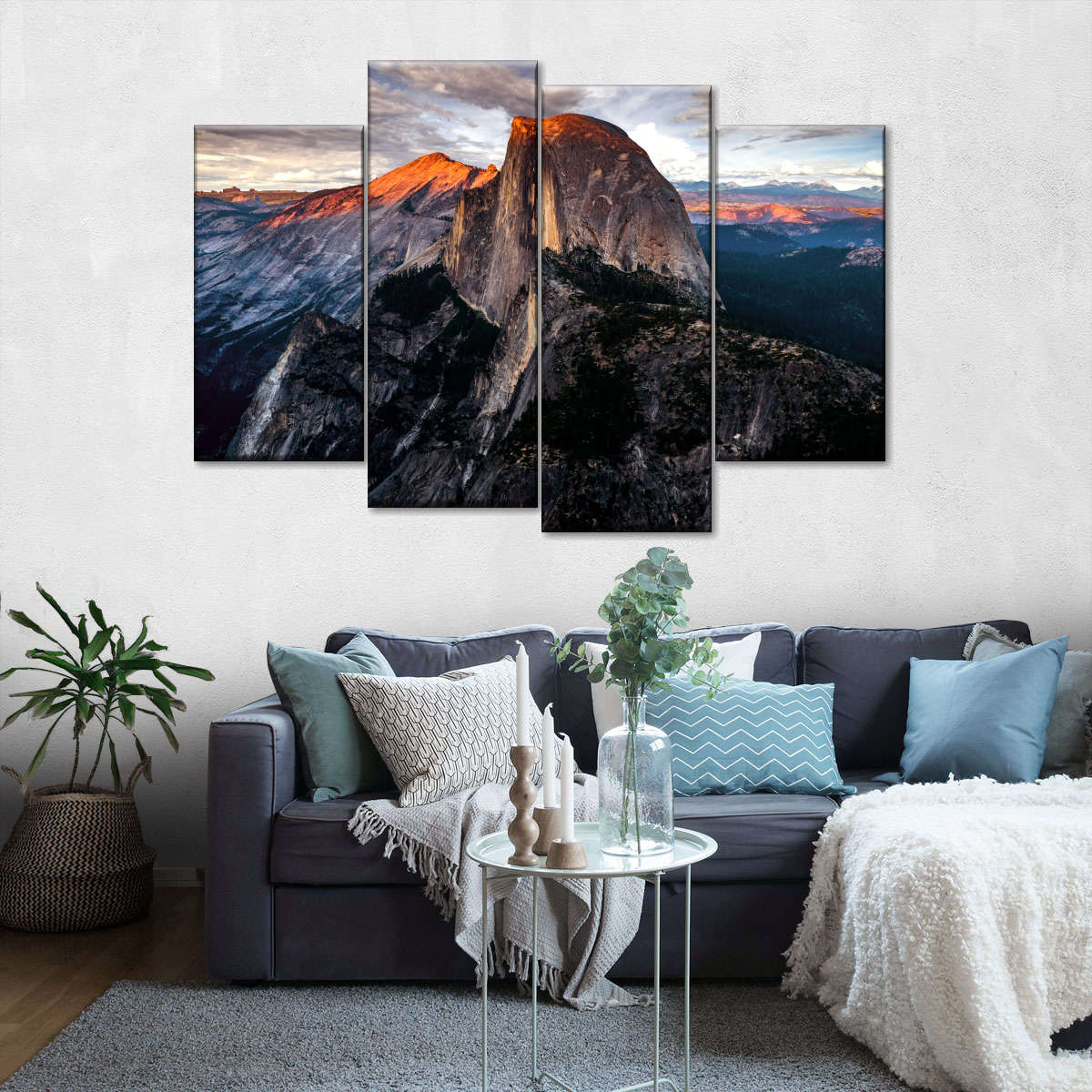 Yosemite's Half Dome Wall Art