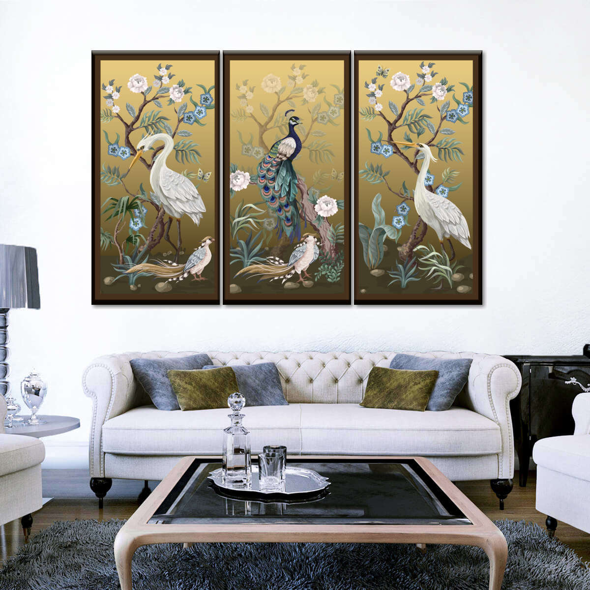 Elegant Birds Wall Art