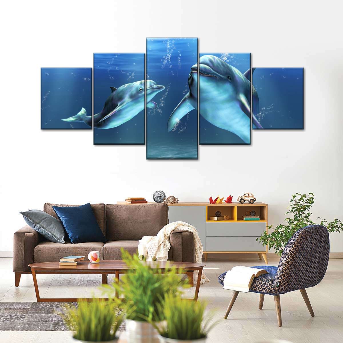 Dolphins Wall Art