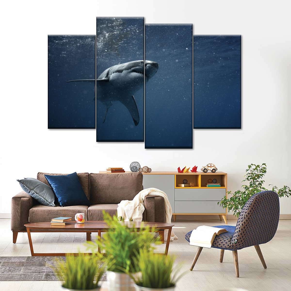 Great White Shark Wall Art