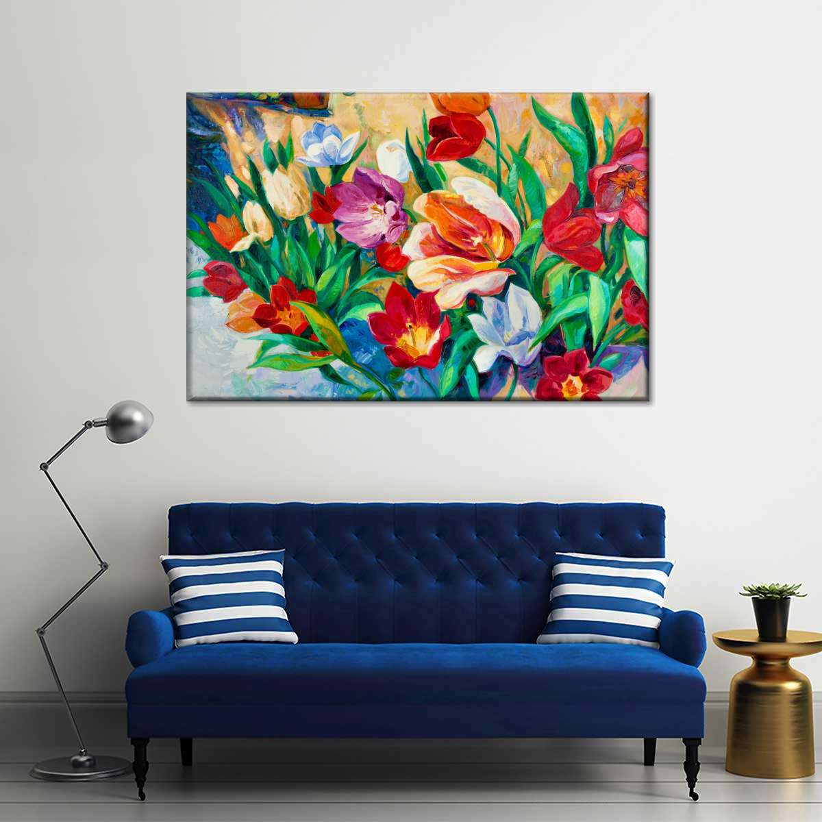 Alluring Flowers Wall Art