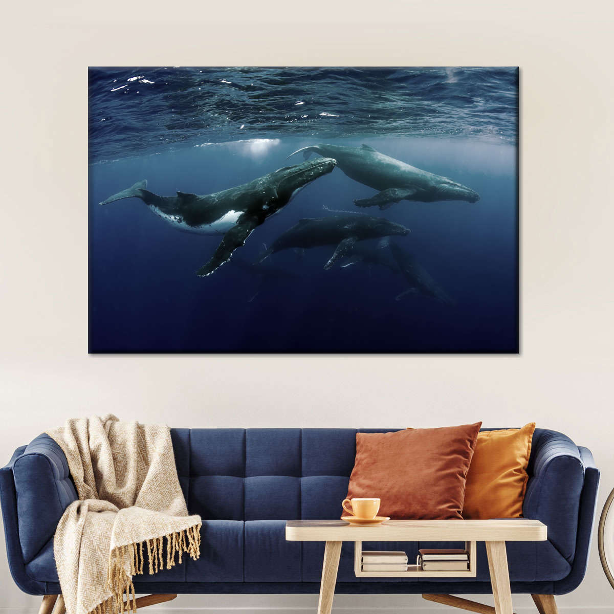 Humpback Whales Wall Art