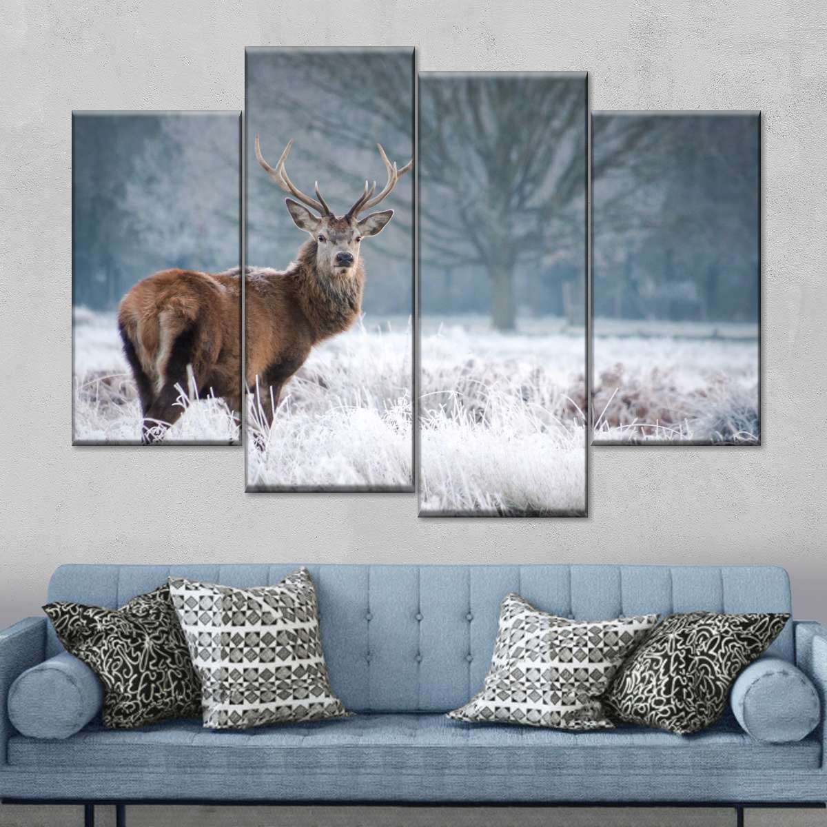 Deer Stare Wall Art