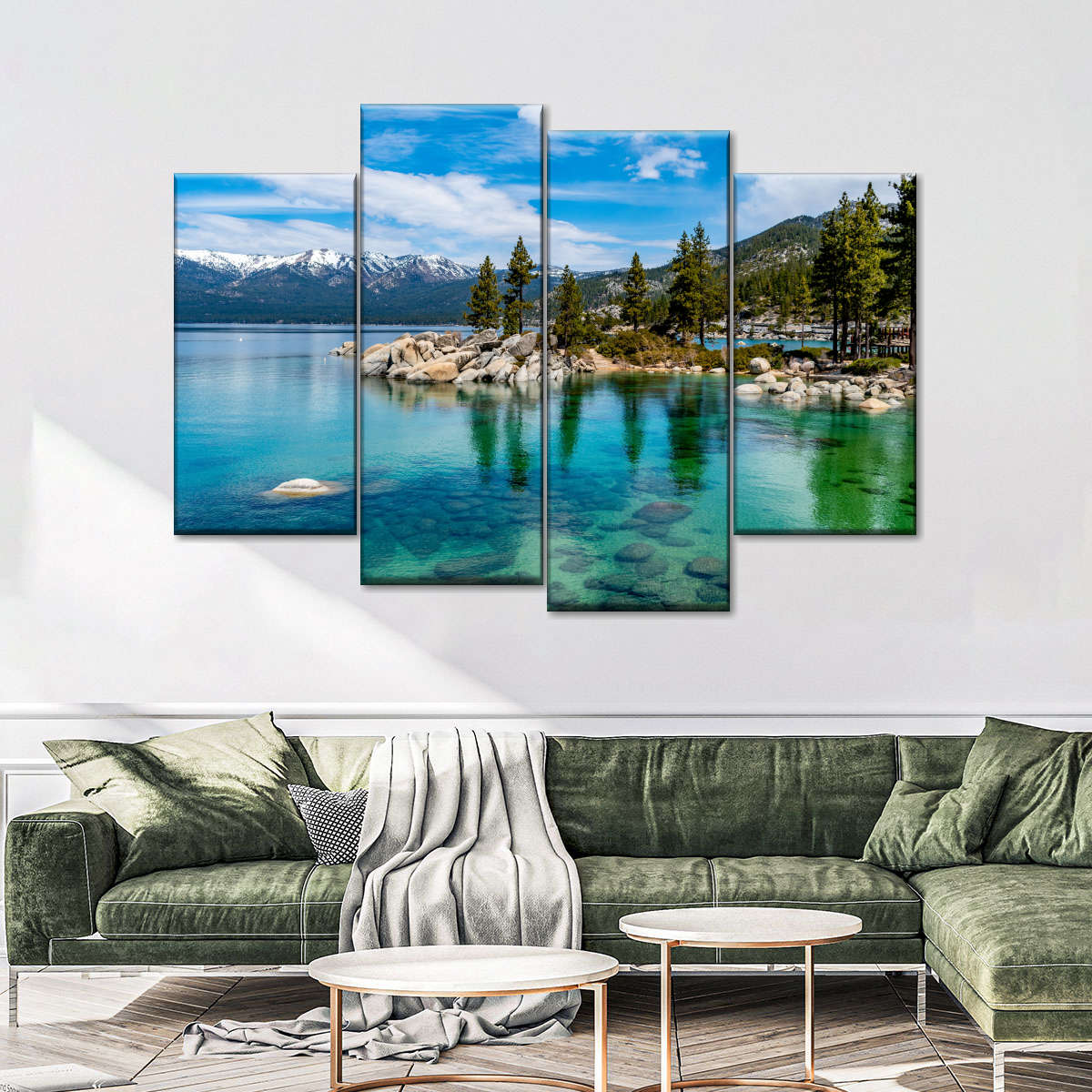 Green Lake Tahoe Wall Art