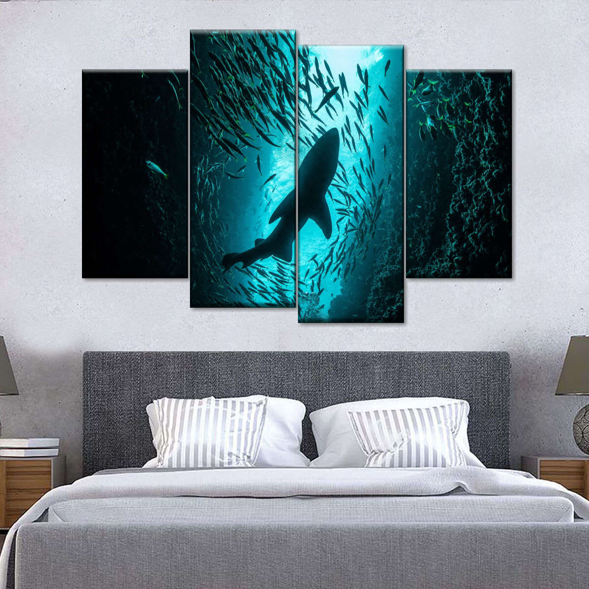 Shark Depth Wall Art