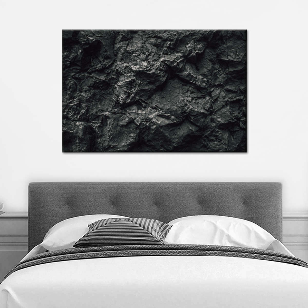 Black Stone Wall Art