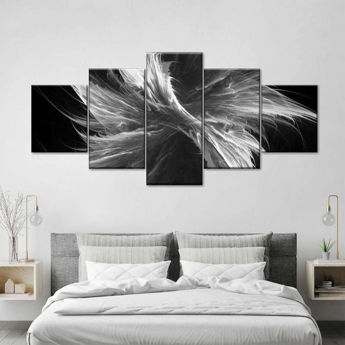 Abstract Gray Wall Art