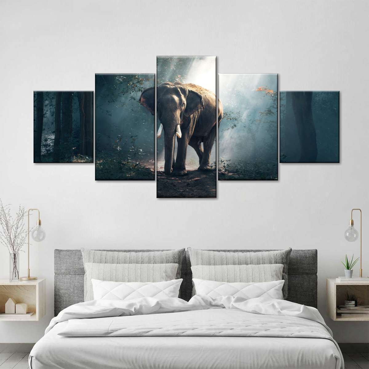 African Forest Elephant Wall Art