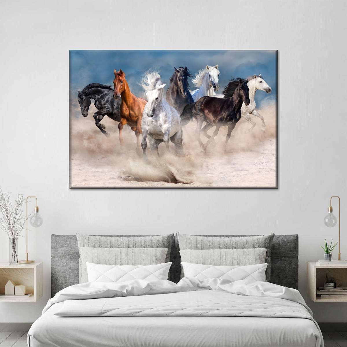 Running Horses Wall Art