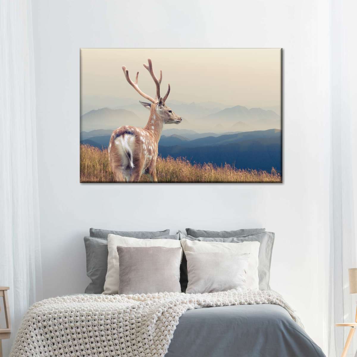 Mountain Sika Deer Wall Art