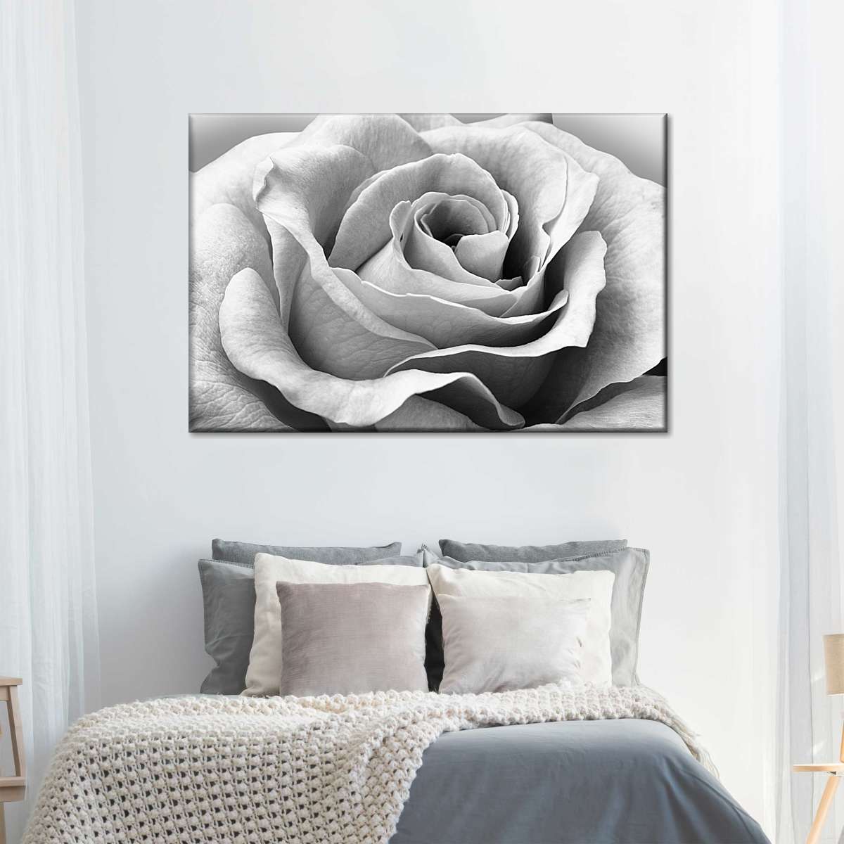 Full Bloom Rose Wall Art