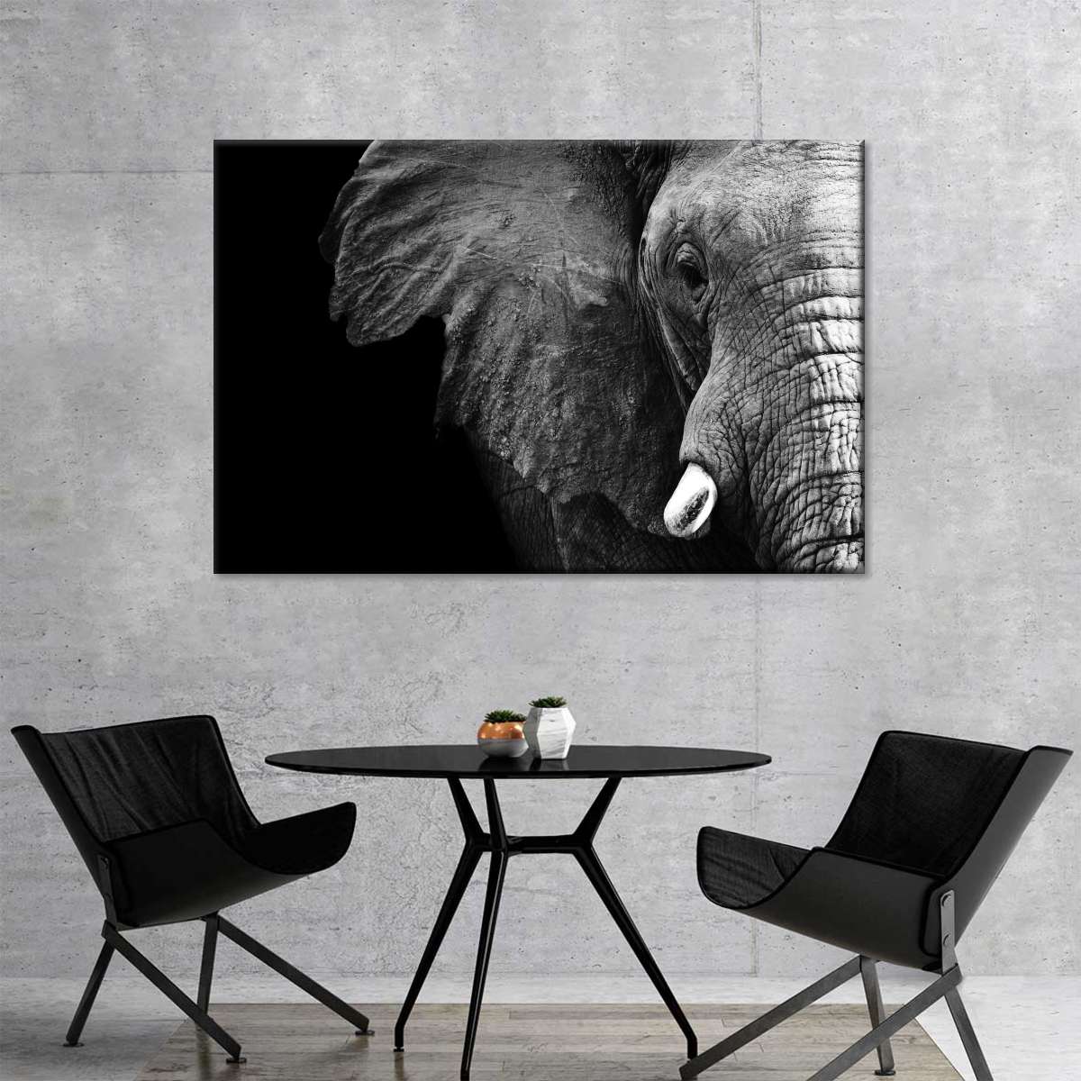 Wise Elephant Wall Art