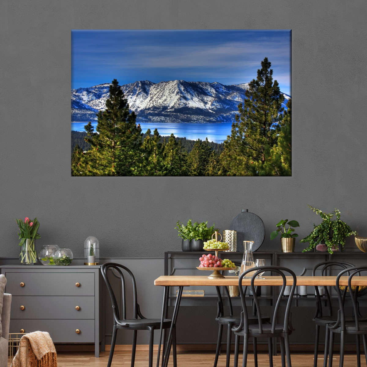 Lake Tahoe Sierra Mountains Wall Art